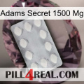 Adams Secret 1500 Mg 16